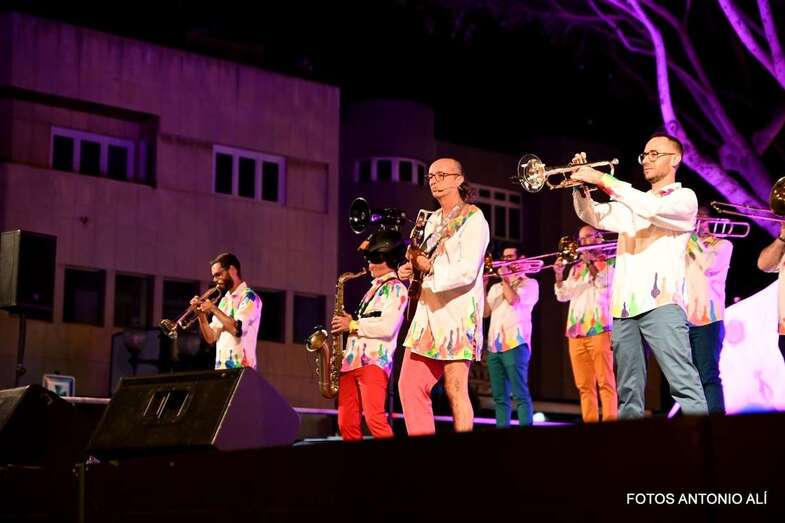 Momento del concierto de anoche/Antonio Alí.